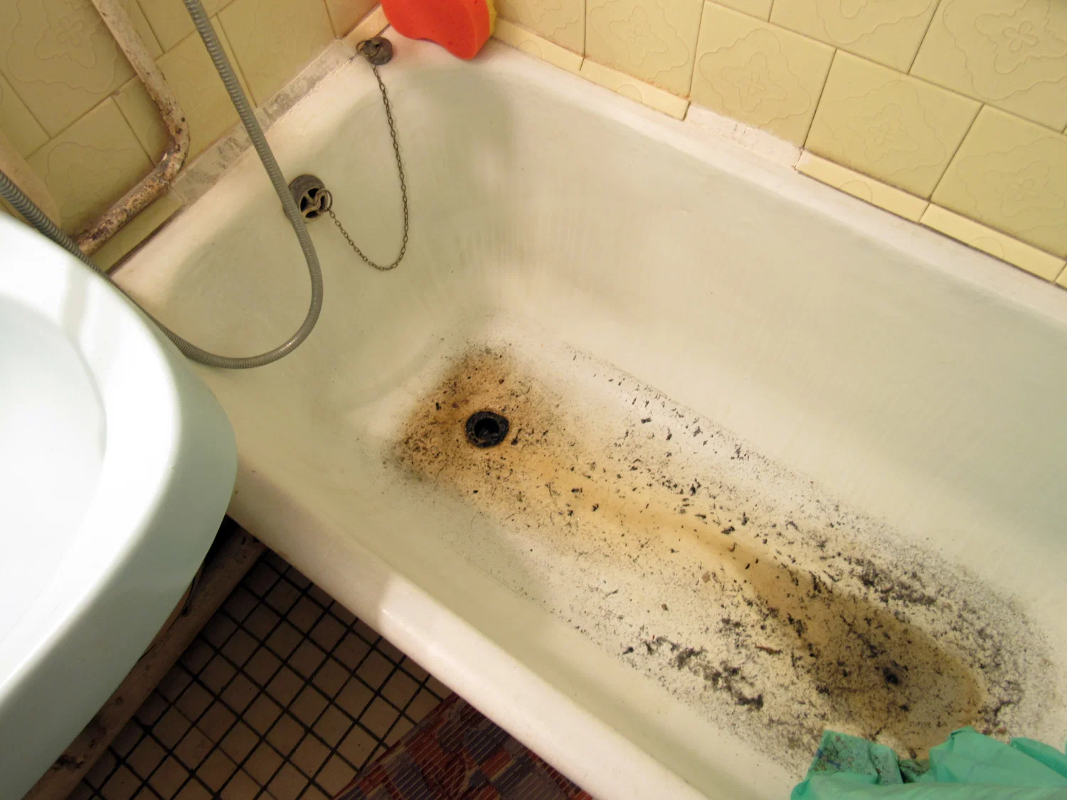 Duş gideri tıkandı çözüm